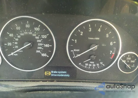 2013 BMW 335I z USA, uszkodzony, nr VIN WBA3A9C52DF477342